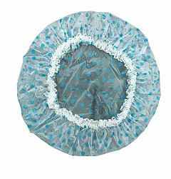 Stylist waterproof shower cap with lace