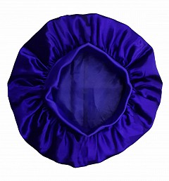 Double Layer Silky Sleep Caps with cover (purple)